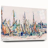 Modern Wall Art – Vibrant La Rochelle by Paul Signac