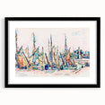 Modern Wall Art – Vibrant La Rochelle by Paul Signac