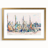 Modern Wall Art – Vibrant La Rochelle by Paul Signac