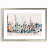 Modern Wall Art – Vibrant La Rochelle by Paul Signac