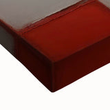 Close-up of abstract strokes wall art on stretched canvas, showcasing vibrant colors and textured details, perfect for modern home decor and artistic ambiance.