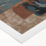 Modern Wall Art – Breton Women by the Sea