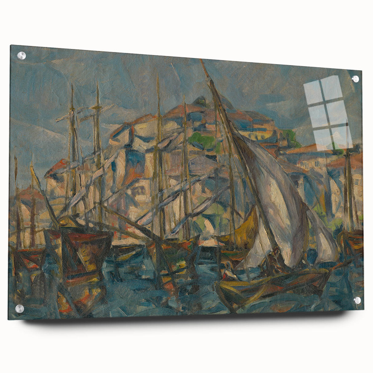 Modern Wall Art – Dubrovnik Harbor by Konštantín Bauer