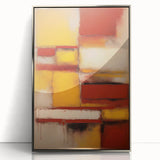 Framed acrylic wall art showcasing abstract silver strokes on a textured background, perfect for modern decor, adding elegance to any space.