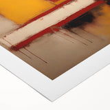 Abstract strokes wall art on rolled canvas, showcasing vibrant colors and dynamic brushwork, perfect for modern home decor. Packaged securely in a durable tube.