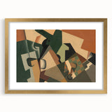 Modern Wall Art – Abstract Glass and Checkerboard by Juan Gris
