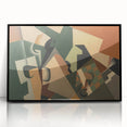 Modern Wall Art – Abstract Glass and Checkerboard by Juan Gris