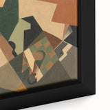Modern Wall Art – Abstract Glass and Checkerboard by Juan Gris