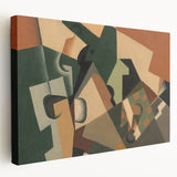 Modern Wall Art – Abstract Glass and Checkerboard by Juan Gris