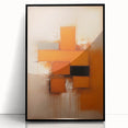 Abstract strokes framed wall art in black acrylic, showcasing dynamic brushwork and vibrant colors, perfect for modern home decor. Ideal for enhancing contemporary living spaces.