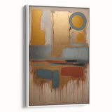 Framed abstract strokes wall art in soft white tones, showcasing a modern artistic design. Ideal for enhancing contemporary home decor and creating a serene ambiance.