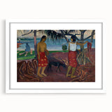 Modern Wall Art – I Raro te Oviri by Paul Gauguin