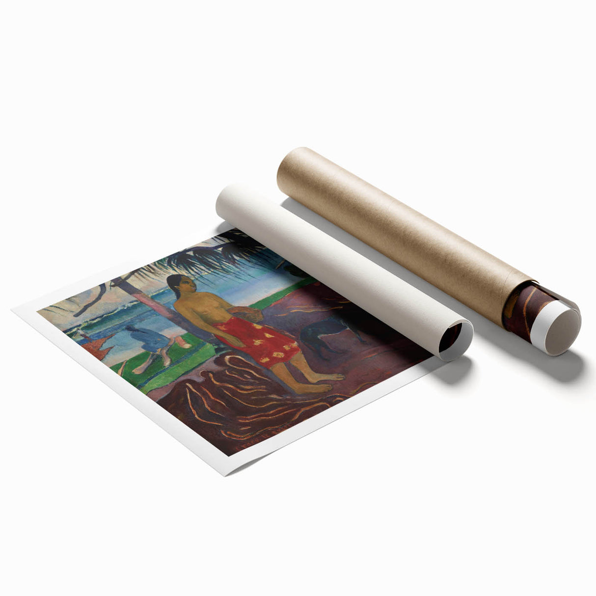 Modern Wall Art – I Raro te Oviri by Paul Gauguin