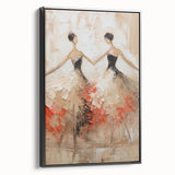 Framed abstract figurative wall art in black, showcasing modern artistic design with textured details, perfect for contemporary home decor.