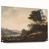 Baroque Art Landscape with Ancient Ruins - Classic Art Prints