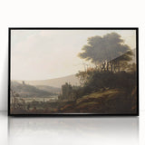 Baroque Art Landscape with Ancient Ruins - Classic Art Prints