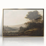 Baroque Art Landscape with Ancient Ruins - Classic Art Prints