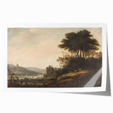 Baroque Art Landscape with Ancient Ruins - Classic Art Prints
