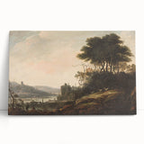 Baroque Art Landscape with Ancient Ruins - Classic Art Prints
