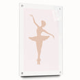 Girls Bedroom Art - Elegant Ballet Dancer Silhouette Print