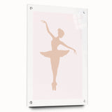 Girls Bedroom Art - Elegant Ballet Dancer Silhouette Print