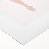 Girls Bedroom Art - Elegant Ballet Dancer Silhouette Print