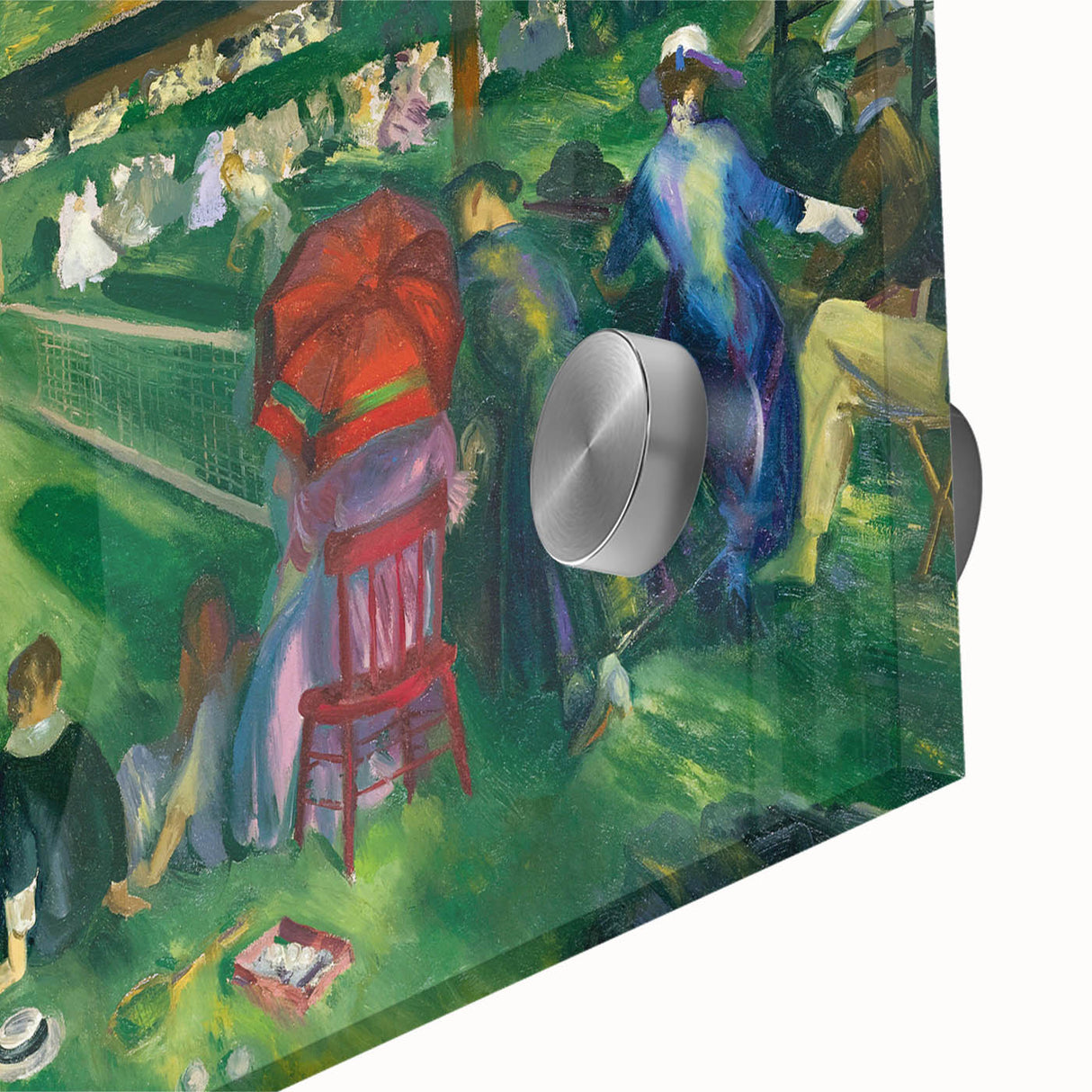 Vintage Tennis Art Print - Tennis at Newport by George Bellows, 1920