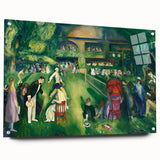 Vintage Tennis Art Print - Tennis at Newport by George Bellows, 1920