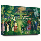 Vintage Tennis Art Print - Tennis at Newport by George Bellows, 1920