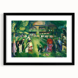 Vintage Tennis Art Print - Tennis at Newport by George Bellows, 1920