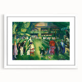 Vintage Tennis Art Print - Tennis at Newport by George Bellows, 1920