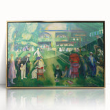 Vintage Tennis Art Print - Tennis at Newport by George Bellows, 1920