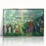 Vintage Tennis Art Print - Tennis at Newport by George Bellows, 1920