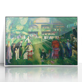 Vintage Tennis Art Print - Tennis at Newport by George Bellows, 1920