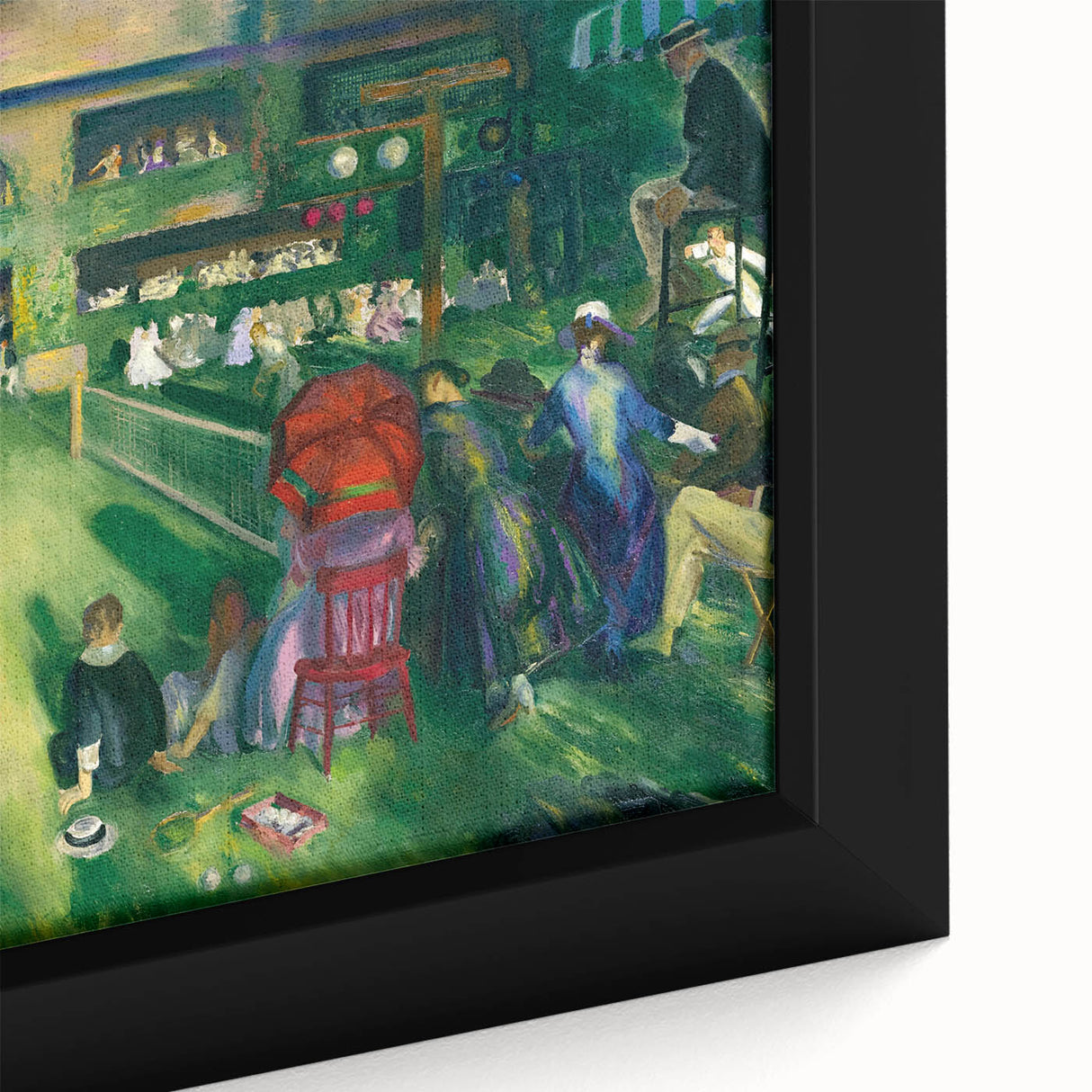 Vintage Tennis Art Print - Tennis at Newport by George Bellows, 1920