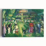 Vintage Tennis Art Print - Tennis at Newport by George Bellows, 1920