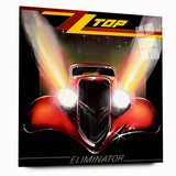 ZZ Top Eliminator Retro Wall Art – Vintage Rock Album Cover Print