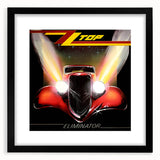 ZZ Top Eliminator Retro Wall Art – Vintage Rock Album Cover Print