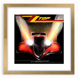 ZZ Top Eliminator Retro Wall Art – Vintage Rock Album Cover Print