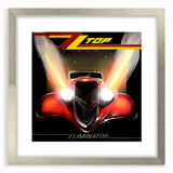 ZZ Top Eliminator Retro Wall Art – Vintage Rock Album Cover Print