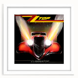ZZ Top Eliminator Retro Wall Art – Vintage Rock Album Cover Print