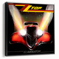 ZZ Top Eliminator Retro Wall Art – Vintage Rock Album Cover Print
