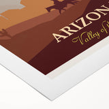 Vintage Phoenix Travel Poster - Arizona Retro Art Print