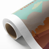 Vintage Phoenix Travel Poster - Arizona Retro Art Print