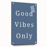 Good Vibes Only – Boys Room Wall Art