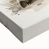 Resting Fawn - Kids Room Wall Art Canvas and Framed Options