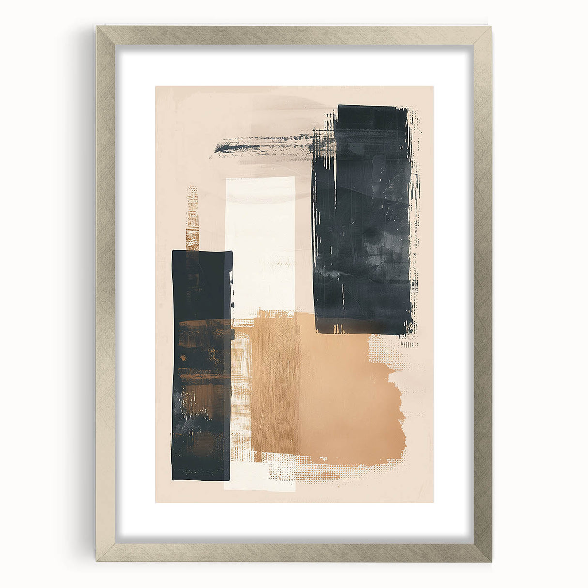 Vintage Modern Style Wall Art - Retro Minimalist Geometric Abstract