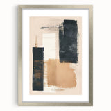 Vintage Modern Style Wall Art - Retro Minimalist Geometric Abstract