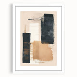 Vintage Modern Style Wall Art - Retro Minimalist Geometric Abstract