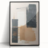 Vintage Modern Style Wall Art - Retro Minimalist Geometric Abstract